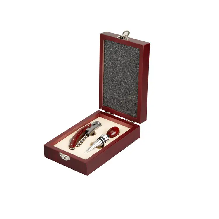Barware houten wijnset
