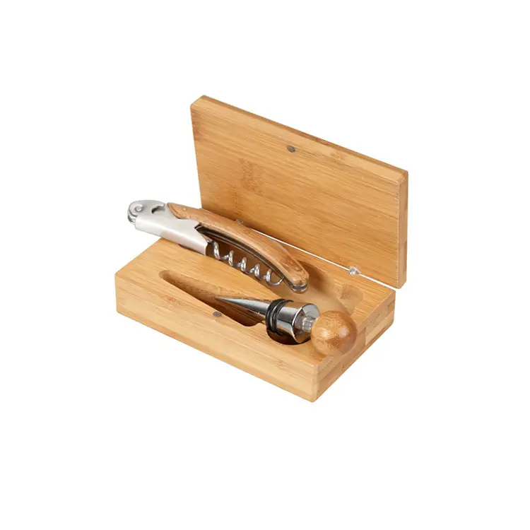 Tool Gift Bamboo Wine Set